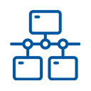 Icon of a flow chart